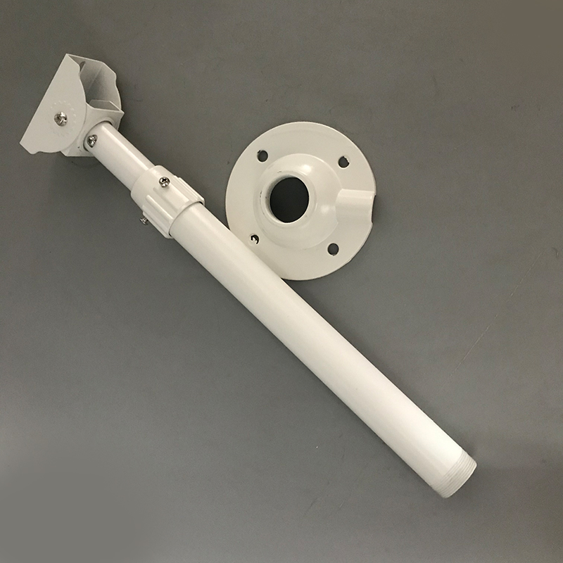 监控支架 鸭嘴支架 伸缩支架 立杆吊装支架 摄像机护罩支架铝合金