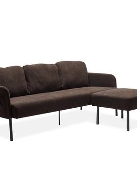 轻布艺沙发小户奢后型客厅DEO沙家具现床