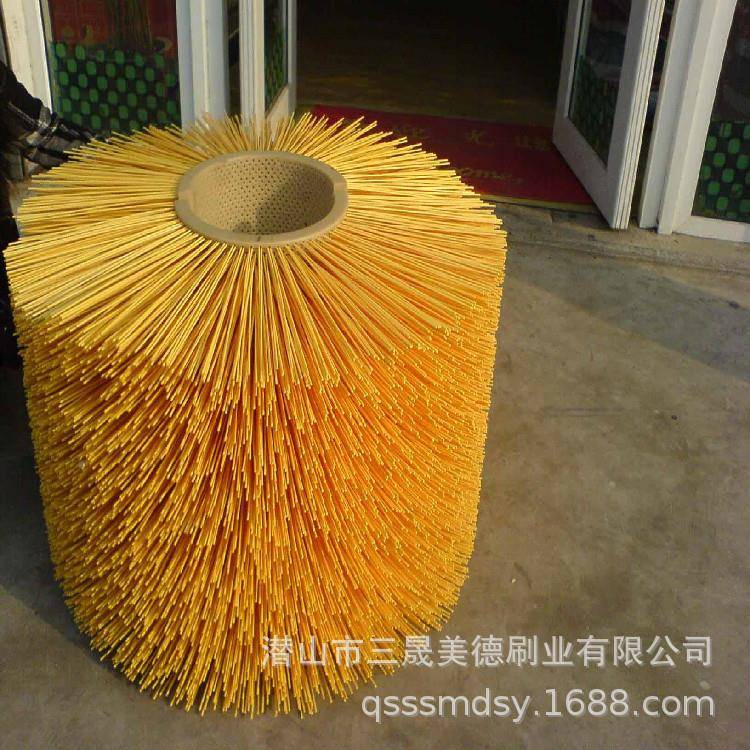铜刷辊除除刺锈刷辊打磨刷丝辊质量保抛光去395毛刺障钢丝