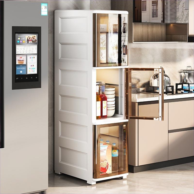 c20-36m宽夹缝BFE置物架开门式卫生物间浴室物柜厨房储杂窄缝收纳