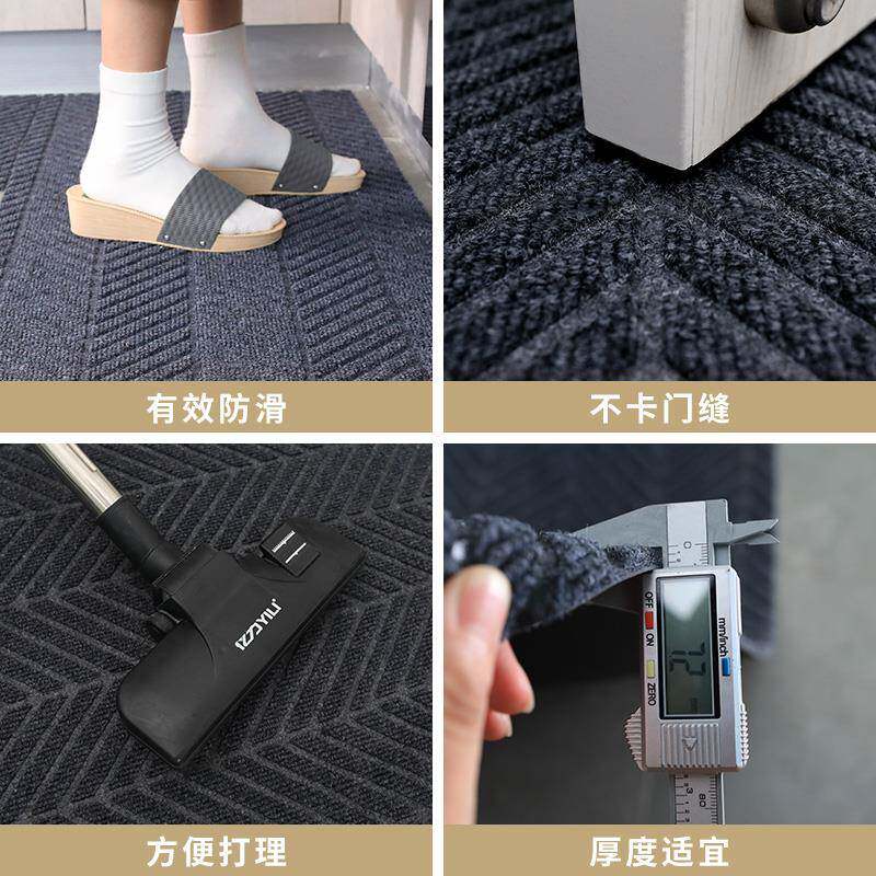 用厨房地垫防滑防可SWB免洗耐脏吸水门垫进门油家脚擦垫地毯家用
