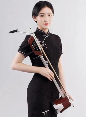 JO-YO卓乐电二NLC胡H1乐初学者成人专业舞台演出电声二胡器E胡琴