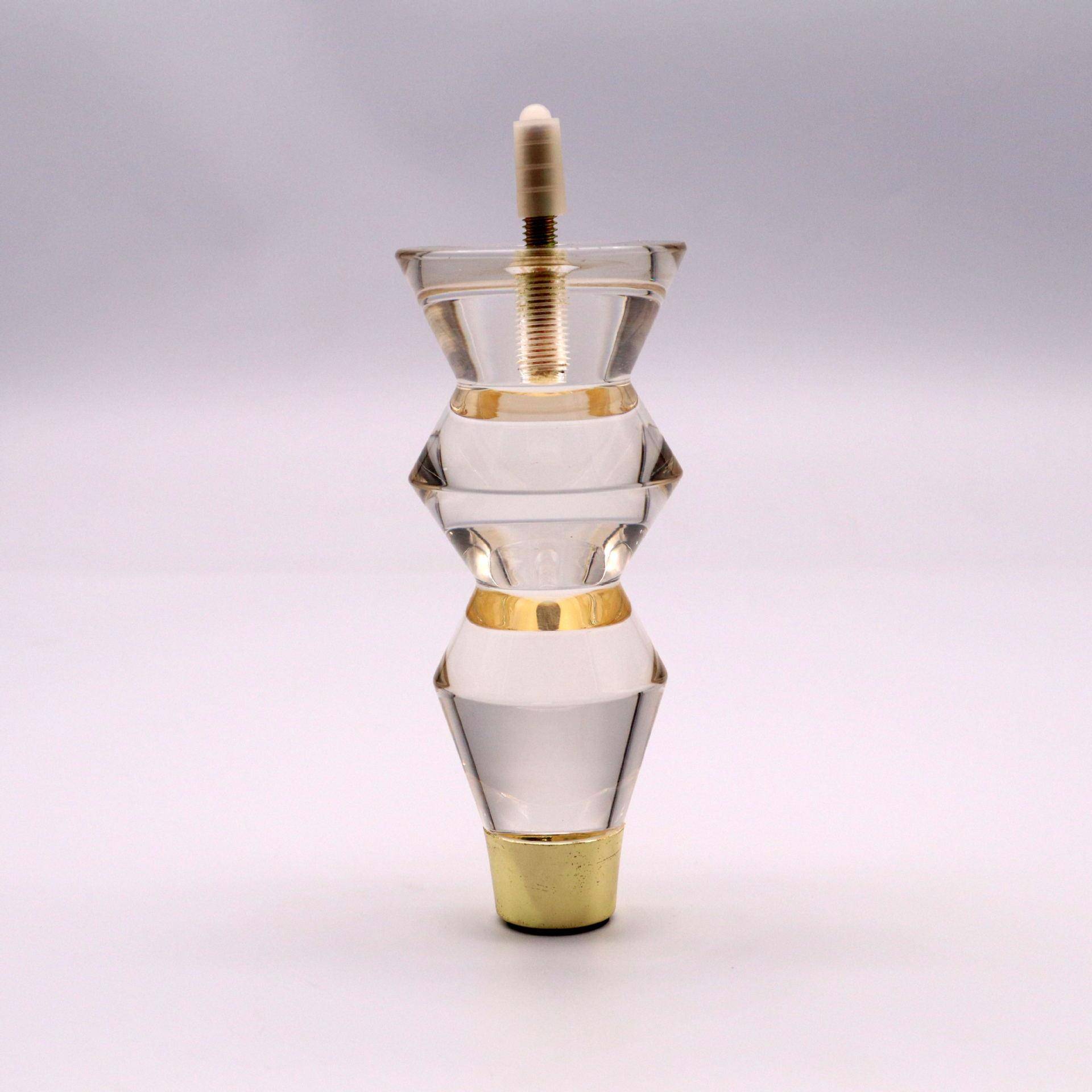 亚克力沙发脚BZN代橱柜脚家具金五水晶柜腿现床风格家具腿脚