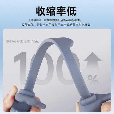类ABS树脂Pro2低脂气味升提精度强韧高敏精度光固化光VNF树+