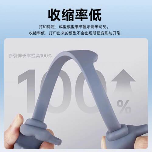 类ABS树脂Pro2低脂气味升提精度强韧高敏精度光固化光VNF树+