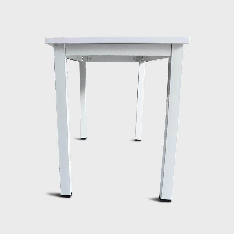 办桌公室员桌铁艺QUK桌桌会工议室架电脑架拆装组合桌50方管厂家