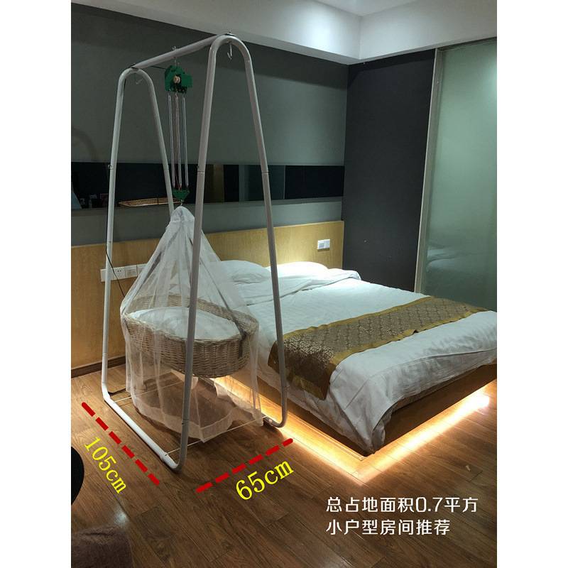 上下摇潮汕电动摇篮宝宝婴儿童安抚摇床吊床童床支架儿童自动摇HC