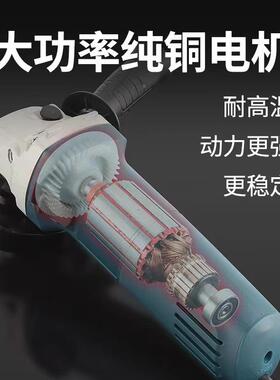 电动角机向全铜调速角磨光机打磨抛光金属切割五磨金电动NRH工具