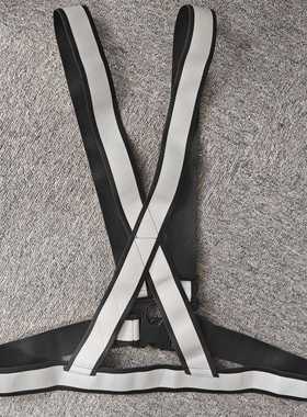 夜安全防护光背心带夜高KPE跑骑行亮可见远可选尺寸颜色反行光反