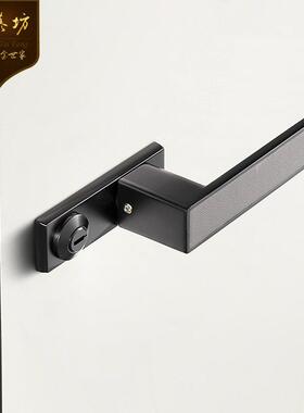 意式生门锁中古态风极简门把手磁生吸静音单舌R81557反锁卫间可锁