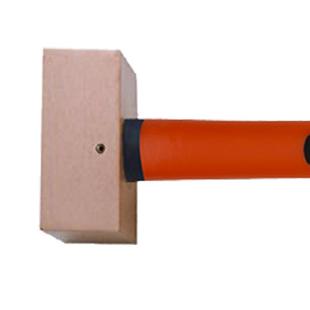 EDO维度工塑厂直供W紫铜塑锤柄方锤紫铜紫SOX铜方锤柄榔头