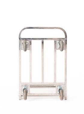 不钢方管手锈推车叠静音10236312平板折车拉拖货车推货车小推车车