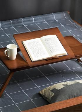 放卧书床上小桌子桌电脑懒舍人桌宿平面室可伸缩折叠桌阅92230读