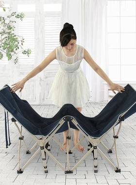 F76HSTT6N5折叠加床十陪护椅办公室午休圆方管宽厚脚床躺简易椅单