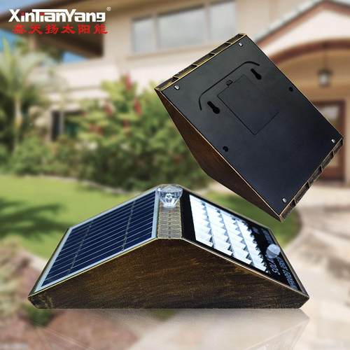 新款太阳能感应壁村灯LED户外农花园壁灯防水能智XT-S8801新照明