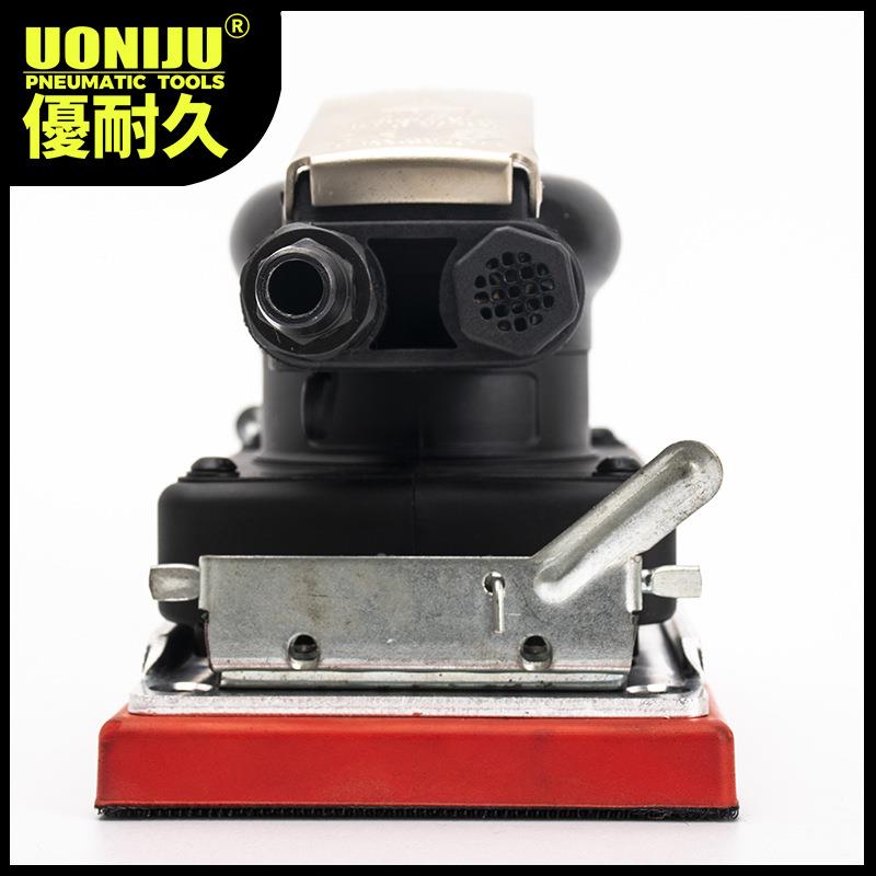 U磨NJ-2450型拉绒LSW带夹子长方抛光机气动砂纸研干磨机方形打磨