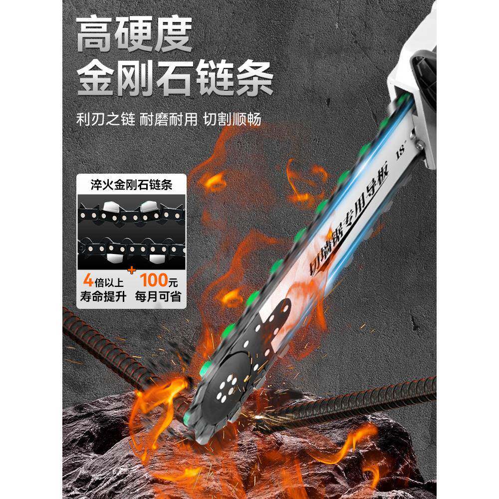 提新款切墙凝机混改土切割机切墙门开窗钢筋红砖SVW墙面手式拆墙