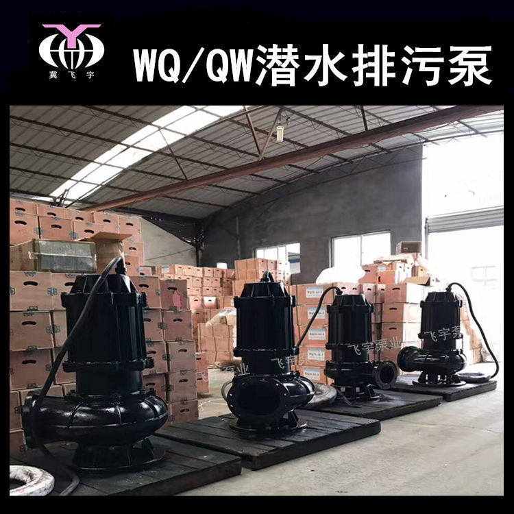 250WQ600-25-75KW无堵塞排污泵