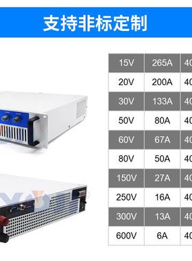 直流电源40PST00W0-80V100水V压150V020V稳电源污处理电源电解电
