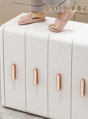 纳柜抽屉式镀金把手家WEJ用客厅置物柜多层抽收柜床头储物柜子五