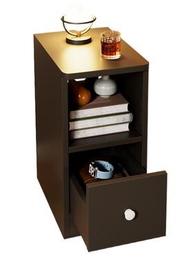 床头柜出简约现代卧室小型窄柜边物柜租房FCJ床用小柜子简易床头