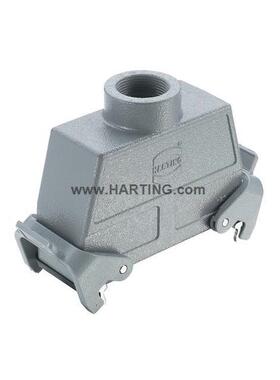 HARTING丁/浩0930024073HAN2XMK4BP哈G21飞线对亭插双扣0上壳