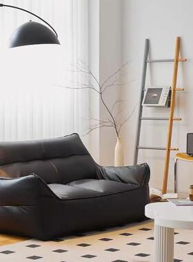 懒人沙发双人小水户型室休QWT闲小沙发科卧技布防防抓小猫户型地