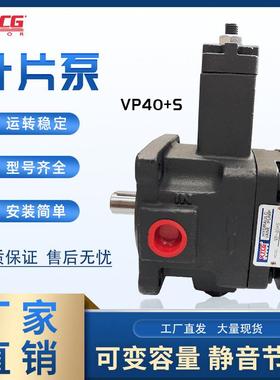 VP0+S VP40+S 高低压双联叶片泵液压站泵头 低噪音液压泵VP40+PA