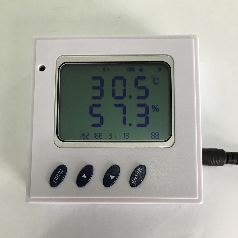 无线网路温湿度变送器感测器 TCP client或UDP网路温湿度计