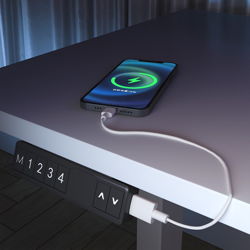 爱美卓转角桌书桌智能电动升降桌台式电脑桌简约办公桌l型Z2/Z3