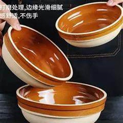 蒸饭碗陶瓷饭钵蒸菜碗土陶蒸笼饭碗饭店专用钵仔碗蒸饭土碗蒸蛋碗