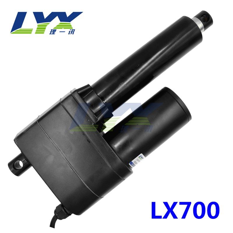 LX700 400MM重型工业推杆 工业级电动推杆电机 直流电动推拉杆