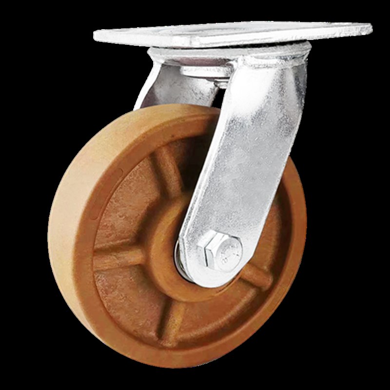 耐高温脚轮万向轮寸5寸寸8寸重型300度烤箱推车轮子通用定向轮