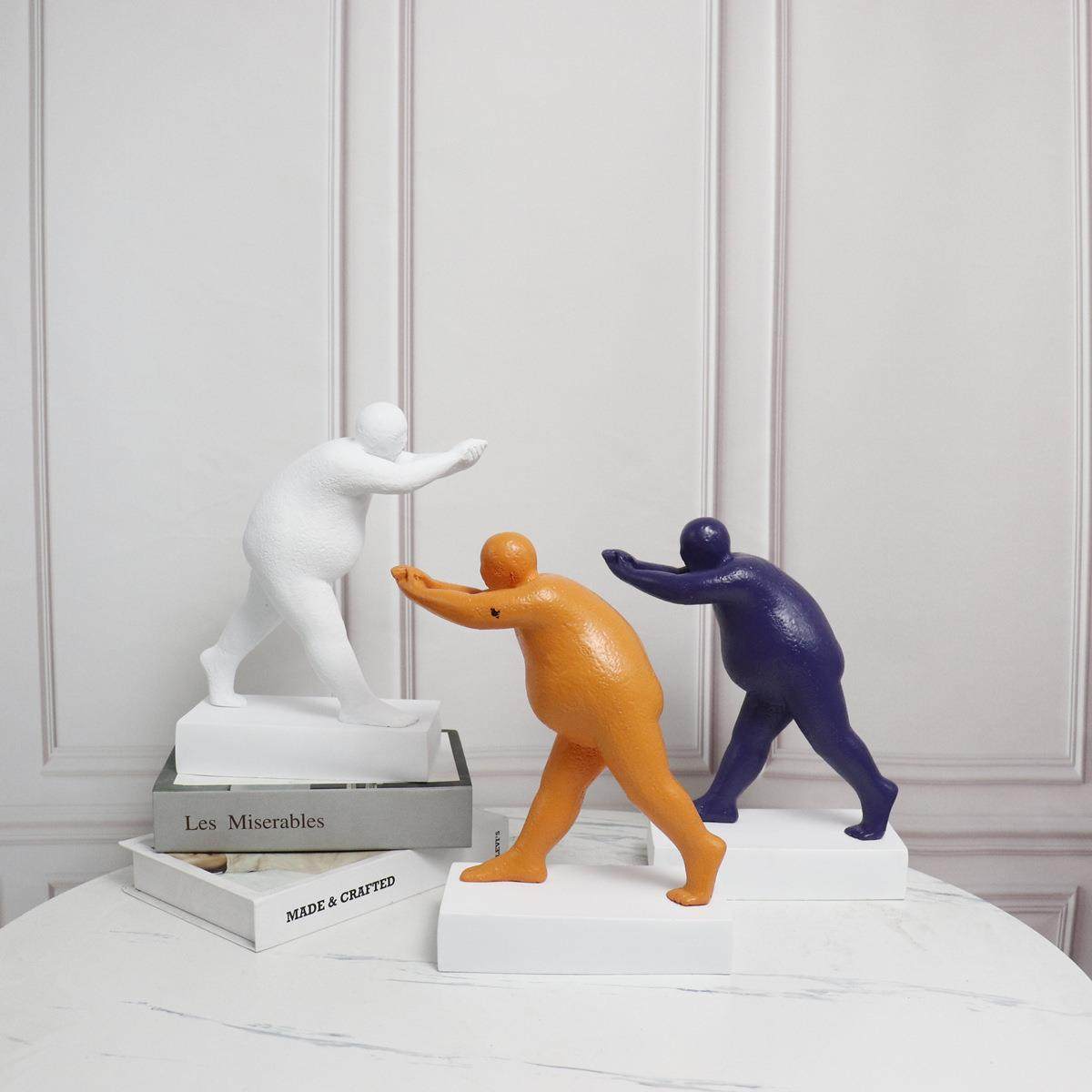 现代简约创意平衡人物雕塑人像摆件样板房售楼处酒柜软装饰品摆设,鲜花速递/花卉仿真/绿植园艺,割草机/草坪机,淘宝优惠券,粉丝福利购,淘宝优惠卷