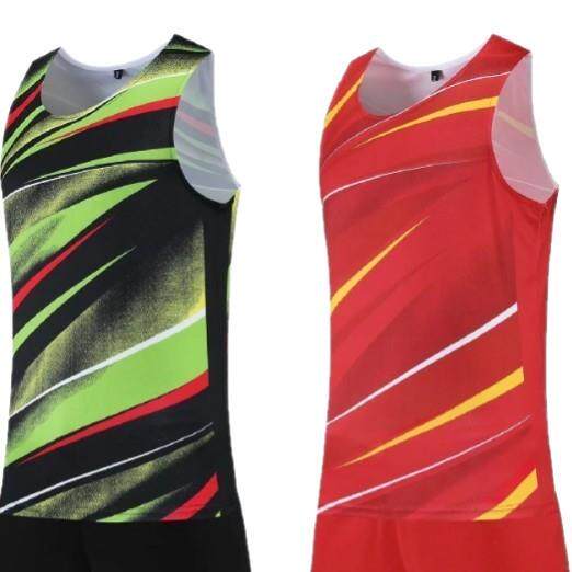 田径服套装男女体育生背心马拉松服运动服跑步速干训练服速干透气