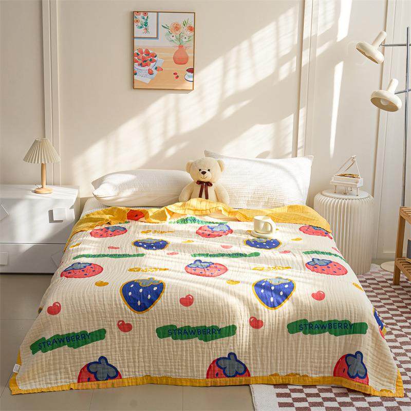 全棉A类六层毛巾被泡泡纱布毯2025新款儿童成人纯棉被子宝宝盖毯,电子元器件市场,其它元器件,淘宝优惠券,粉丝福利购,淘宝优惠卷