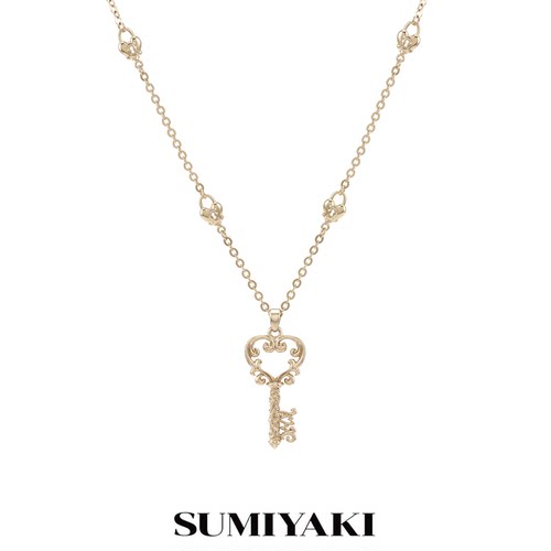 【10.15 20:00预售】SUMIYAKI 爱锁芯系列原创心钥项链精致锁骨链