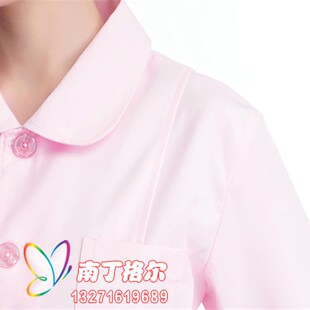 南丁格尔护士服工作服冬长袖白大褂修身女学生医院白大衣加厚大码
