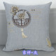 雪尼尔沙发抱枕套靠垫套子床头靠背套可拆洗不含芯套客厅大号枕套