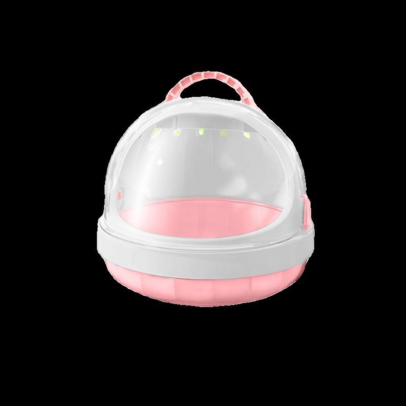 养蚕太空舱学生饲养盒套装小别墅房子金丝蚕蚕卵全套粉色养育仓