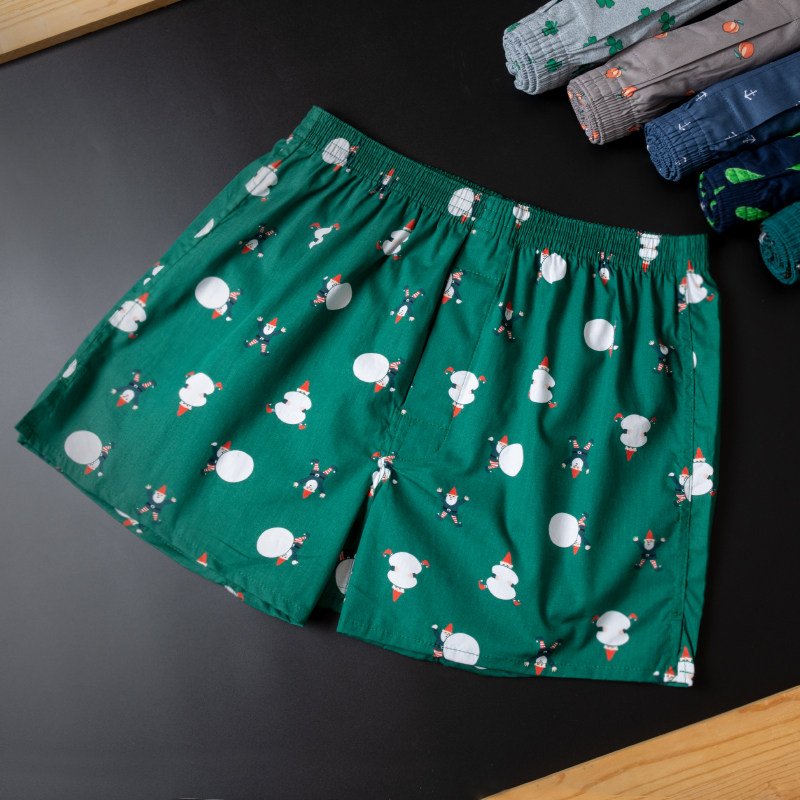 男士平角内裤阿罗裤宽松透气开叉一片式卡通个性休闲家居睡裤短,女士内衣/男士内衣/家居服,男阿罗裤,淘宝优惠券,粉丝福利购,淘宝优惠卷