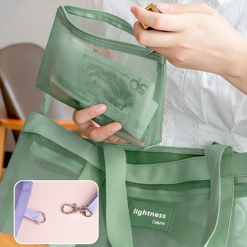 欧力益ouliyi大号美术袋学生画画写生网纱收纳包拉链手提袋补习袋,文具电教/文化用品/商务用品,文件袋/资料袋/试卷收纳袋,淘宝优惠券,粉丝福利购,淘宝优惠卷