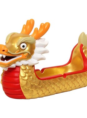 2024龙年果盘果篮收纳摆件龙舟寓意好的送客户乔迁新居企业礼盒