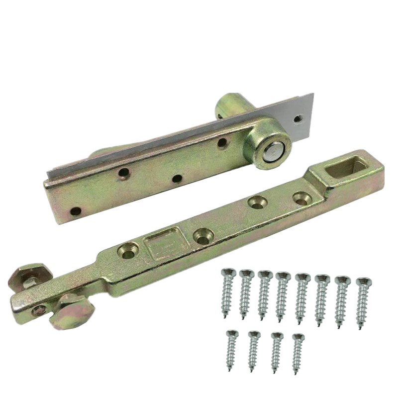 地弹簧有框玻璃门门轴上下摇臂支臂预埋件铝合金木门2400配件顶轴