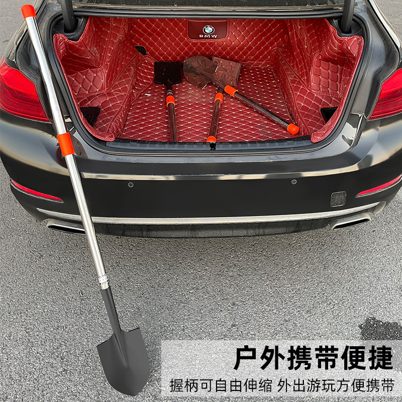 伸缩铁锹小铁铲子锰钢户外车载便携儿童家用农用挖土园艺植树工具,鲜花速递/花卉仿真/绿植园艺,铲子,淘宝优惠券,粉丝福利购,淘宝优惠卷