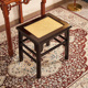 蕴秀阁缅甸花梨方凳明式 家具家用大果紫檀茶桌凳子简约王世襄杌凳