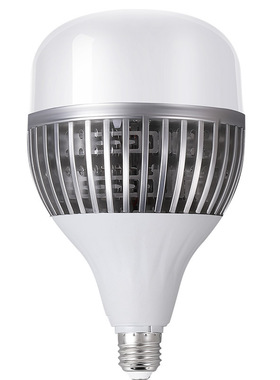 LED工厂灯车间照明大功率灯泡E27螺口E40超亮100W150瓦200W节能灯