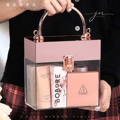 结婚伴手礼女伴娘高档小众高级感节日礼品实用亚克力礼盒生日礼物