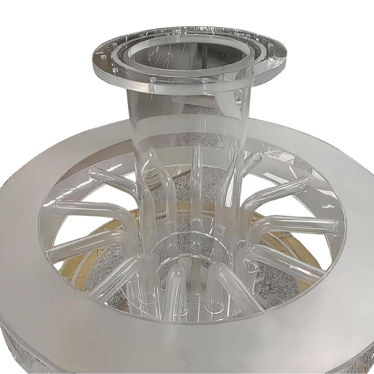 亚克力实验仪器 圆管设备 有机玻璃试验大型设备 透明弯管仪器