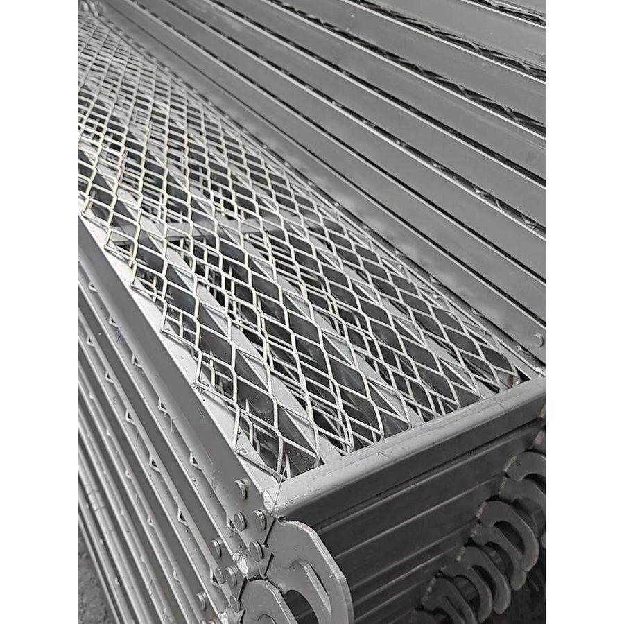 镀锌移动脚手架方管踏板铆钉踏板冲孔踏板边沟踏板门市架踏板